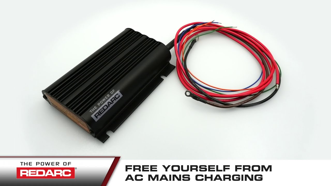 REDARC Trailer Battery Charger for tail lifts, Hiabs and winches