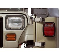Προστατευτικά Φαναριών & φλας  4τεμ.  μαύρα Wrangler  87-95 Μαύρα XTREME4X4