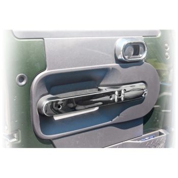 Front Door Handle Trim Chrome.Rugged Ridge,Wrangler JK 07/10 (Pair) Αξεσουάρ Εσωτερικού XTREME4X4