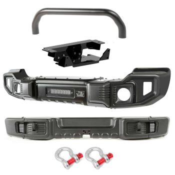 Σετ προφυλακτήρες Rugged Ridge Spartacus Bumpers, F&R, Over-Rider/Winch Plate 07-16 Wrangler JK Wrangler JK XTREME4X4