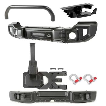 Σετ προφυλακτήρες Rugged Ridge Spartacus Bumpers, F&R, Over-Rider/Winch Plate/Tire Carrier 07-16 JK Rugged Ridge XTREME4X4