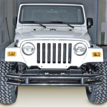 Μπροστινός προφυλακτήρας μαύρος  Wrangler & CJ 76-06 Rugged Ridge XTREME4X4