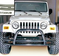 Μπροστινός προφυλακτήρας σαγρέ μαύρο  Wrangler & CJ 76-06 Rugged Ridge XTREME4X4