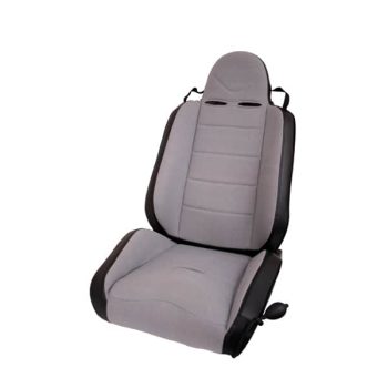 Αγωνιστικό ανακλινόμενο κάθισμα Wrangler / CJ  76-02 γκρί /μαύρο RRC κάθισμα XTREME4X4