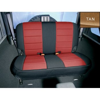 Κάλυμα Neopren  καθισμάτων εμπρός μαύρο/ μπεζ Wrangler/CJ 80-95 Custom Neoprene XTREME4X4