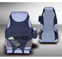 Κάλυμα Neopren  καθισμάτων πίσω μαύρο/ μαύρο  Wrangler 03-06 Custom Neoprene XTREME4X4