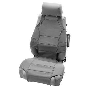 Προστατευτικό καθισμάτων Neopren γκρί Wrangler  07-08 (ζευγάρι) Με πλαϊνά Air Bags Με τσέπες XTREME4X4