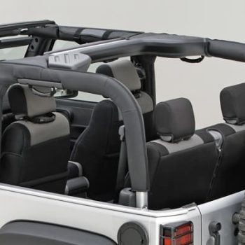 Roll Bar Cover Μαύρο polyester για Wrangler JK 2 πόρτες Αξεσουάρ Εσωτερικού XTREME4X4