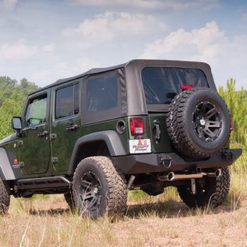 Soft Top Rugged Ridge για Wrangler JK , 4doors Black Diamond Sail Cloth Soft / Hard Top JK XTREME4X4