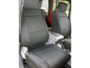 Καλύματα Neopren καθισμάτων εμπρός μαύρο/ μαύρο  Wrangler 07-08  (ζευγάρι)