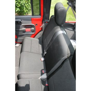 Κάλυμα Neopren καθισμάτων πίσω μαύρο/ μαύρο  Wrangler 07-08  4d Custom Neoprene XTREME4X4