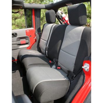 Κάλυμα Neopren καθισμάτων πίσω μαύρο/γκρί Wrangler 07-08 4d Custom Neoprene XTREME4X4