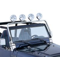 Μπάρα για προβολείς ανοξείδωτη Wrangler 97-06