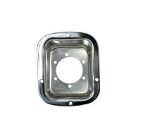Γάντζος ρυμούλκησης εμπρός χρωμίου Wrangler 42 -06 Αξεσουάρ Inox XTREME4X4