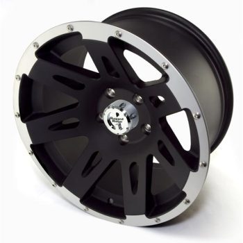 Ζάντα 17”x9” 12mm Satin Black με γυαλιστερό στεφάνι Zάντες JK XTREME4X4