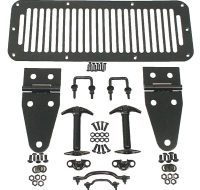Μεντεσέδες πίσω πόρτας Wrangler/CJ 76-06 Αξεσουάρ Μαύρα XTREME4X4