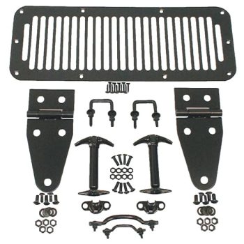 Κιτ Καπώ μαύρο Wrangler 76-95 Εξωτερικό YJ XTREME4X4