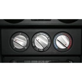 Κουμπί αλουμινίου Red  light A/C 07-09 Wrangler  set  3pcs