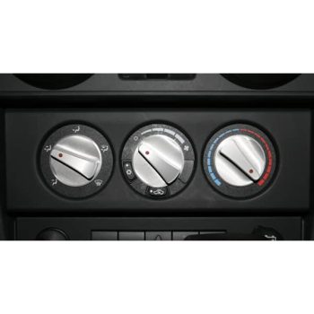 Κουμπί αλουμινίου Red  light A/C 07-09 Wrangler  set  3pcs Αξεσουάρ Εσωτερικού XTREME4X4