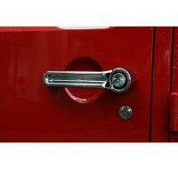 Κάλυμα χερουλιών πόρτας χρωμίου 07-09 Wrangler 2D  3pcs