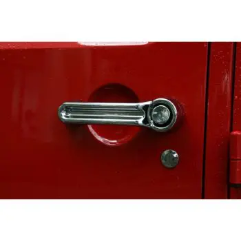 Κάλυμα χερουλιών πόρτας χρωμίου 07-09 Wrangler 2D  3pcs