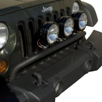 LIGHT BAR BUMPER MOUNTED, TEXTURED BLACK, RUGGED RIDGE, JEEP WRANGLER (JK) 07-09 Αξεσουάρ JK XTREME4X4