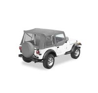 Soft Top για Wrangler YJ 88-95 . Περιλαμβάνει μαλακές επάνω πόρτες για χρήση με μεταλλικές μισές πόρ Soft / Hard Top YJ XTREME4X4