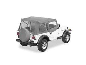 Soft Top για Wrangler YJ 88-95 . Περιλαμβάνει μαλακές επάνω πόρτες για χρήση με μεταλλικές μισές πόρ Soft / Hard Top YJ XTREME4X4