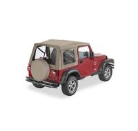 Soft Top για Wrangler TJ 97-02 . Για χρήση με μεταλλικές ολόκληρες πόρτες