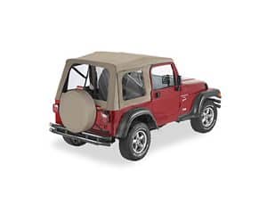 Soft Top για Wrangler TJ 97-02 . Για χρήση με μεταλλικές ολόκληρες πόρτες Soft / Hard Top TJ XTREME4X4