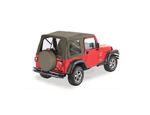 Soft Top για Wrangler TJ 03-06 . Για χρήση με μεταλλικές ολόκληρες πόρτες. Soft / Hard Top TJ XTREME4X4