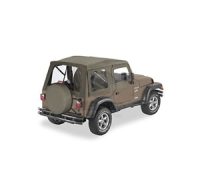 Μεταλλικό κάλυμα για τις μισές πόρτες safari style Wrangler TJ. Bikini TJ XTREME4X4