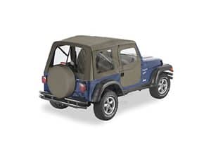 Soft Top για Wrangler TJ 03-06 . Περιλαμβάνει μαλακές πόρτες 2 τεμαχίων . Soft / Hard Top TJ XTREME4X4