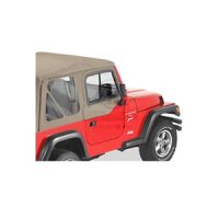 Μεταλλικό κάλυμα για τις μισές πόρτες safari style Wrangler TJ. Bikini TJ XTREME4X4