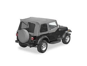 Soft Top για Wrangler YJ 88-95 . Περιλαμβάνει μαλακές επάνω πόρτες για χρήση με μεταλλικές μισές πόρ Soft / Hard Top YJ XTREME4X4