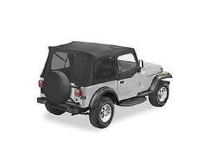 Soft Top για Wrangler YJ 88-95 . Περιλαμβάνει μαλακές επάνω πόρτες για χρήση με μεταλλικές μισές πόρ Soft / Hard Top YJ XTREME4X4