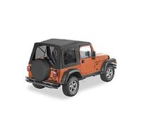 Soft Top για Wrangler TJ 97-02 . Περιλαμβάνει μαλακές επάνω πόρτες για χρήση με μεταλλικές μισές πόρ Soft / Hard Top TJ XTREME4X4