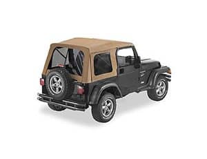 Soft Top για Wrangler TJ 97-02 . Για χρήση με μεταλλικές ολόκληρες πόρτες Soft / Hard Top TJ XTREME4X4