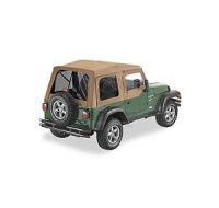 Soft Top για Wrangler TJ 97-02 . Περιλαμβάνει μαλακές επάνω πόρτες για χρήση με μεταλλικές μισές πόρ Soft / Hard Top TJ XTREME4X4