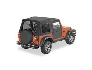 Soft Top για Wrangler TJ 97-02 . Περιλαμβάνει μαλακές πόρτες 2 τεμαχίων Soft / Hard Top TJ XTREME4X4