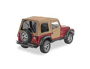 Soft Top για Wrangler TJ 97-02. Περιλαμβάνει μαλακές πόρτες 2 τεμαχίων Soft / Hard Top TJ XTREME4X4