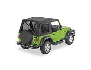 Soft Top για Wrangler TJ 03-06. Για χρήση με μεταλλικές ολόκληρες πόρτες Soft / Hard Top TJ XTREME4X4