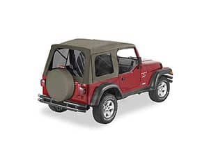 Soft Top για Wrangler TJ 03-06. Για χρήση με μεταλλικές ολόκληρες πόρτες. Soft / Hard Top TJ XTREME4X4