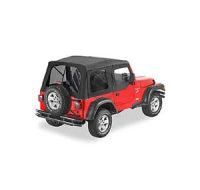 Soft Top για Wrangler TJ 03-06 . Περιλαμβάνει μαλακές επάνω πόρτες για χρήση με μεταλλικές μισές πόρ