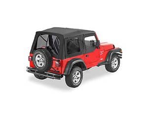 Soft Top για Wrangler TJ 03-06 . Περιλαμβάνει μαλακές επάνω πόρτες για χρήση με μεταλλικές μισές πόρ Soft / Hard Top TJ XTREME4X4