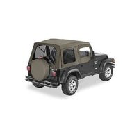 Soft Top για Wrangler TJ 03-06. Για χρήση με μεταλλικές ολόκληρες πόρτες. Soft / Hard Top TJ XTREME4X4