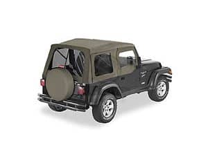 Soft Top για Wrangler TJ 03-06 . Περιλαμβάνει μαλακές επάνω πόρτες για χρήση με μεταλλικές μισές πόρ Soft / Hard Top TJ XTREME4X4