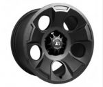 Drakon Wheel 17×9 μαύρη Satin για Wrangler JK 07-14 Zάντες JK XTREME4X4