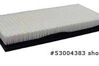 web air filter 53004383 label