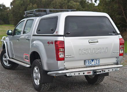 Isuzu D-Max 2012 ARB Rear Step Tow Bar